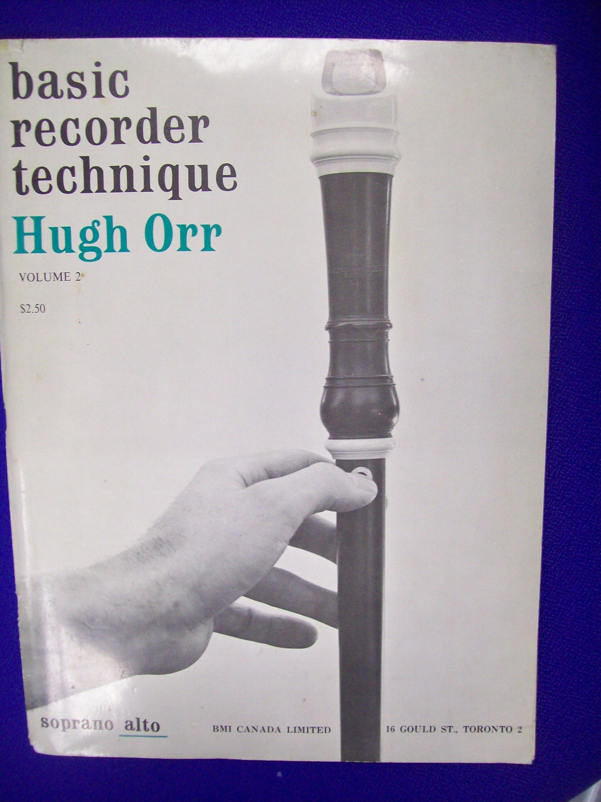 Basic Recorder Technique, Vol. 2: Soprano Alto