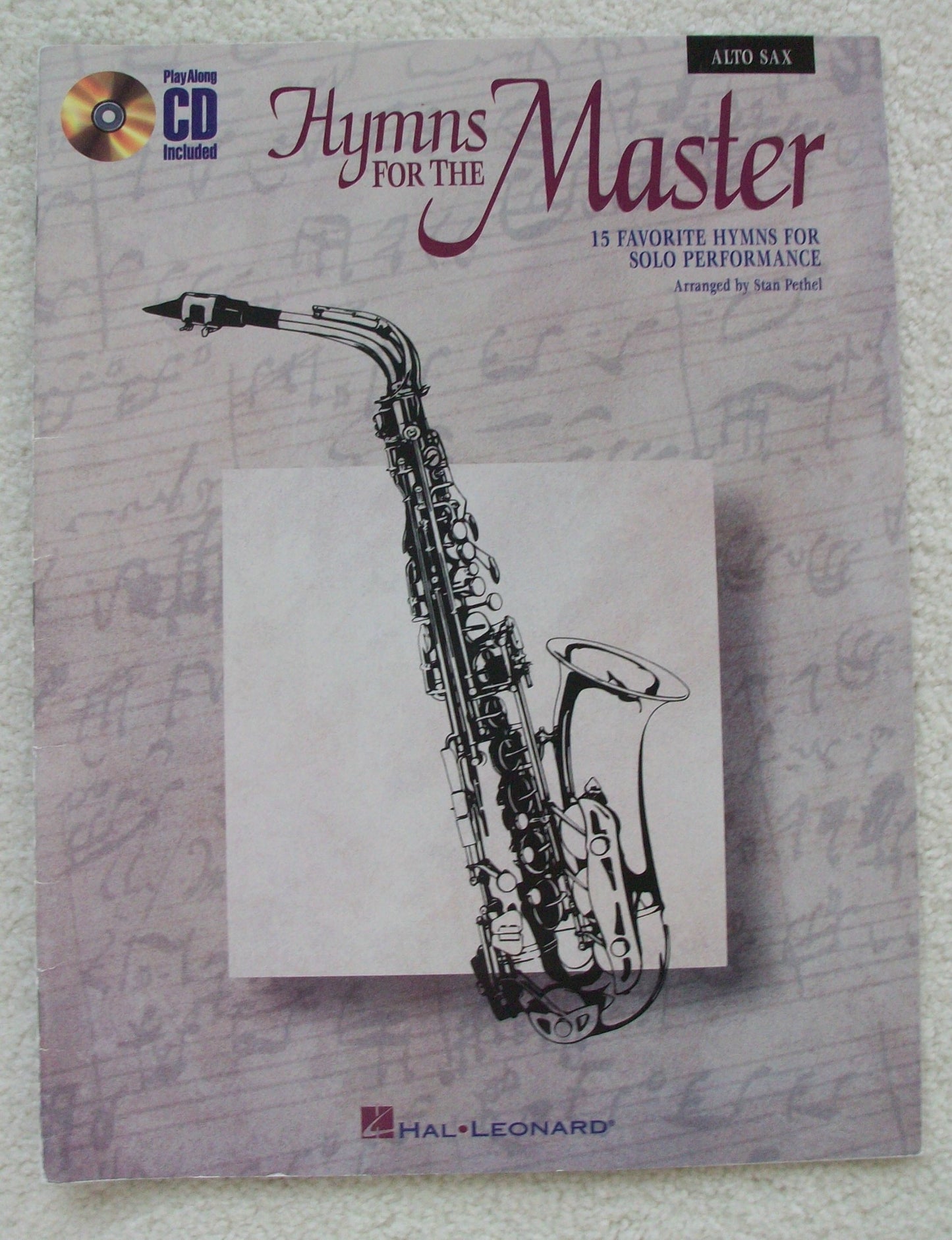 Hymns for the Master Alto Sax Book/Online Audio