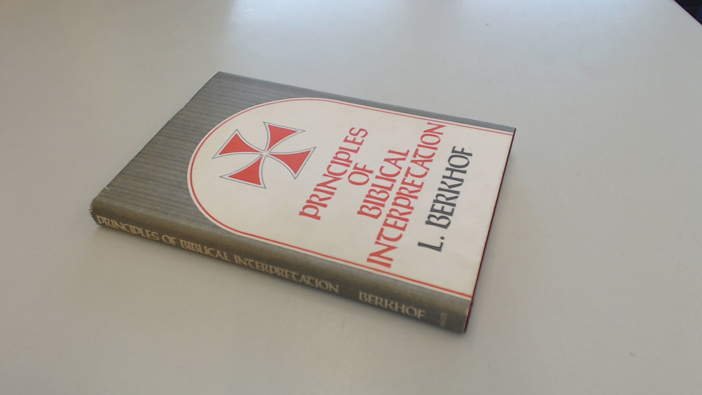 Principles of Biblical Interpretation - 2410