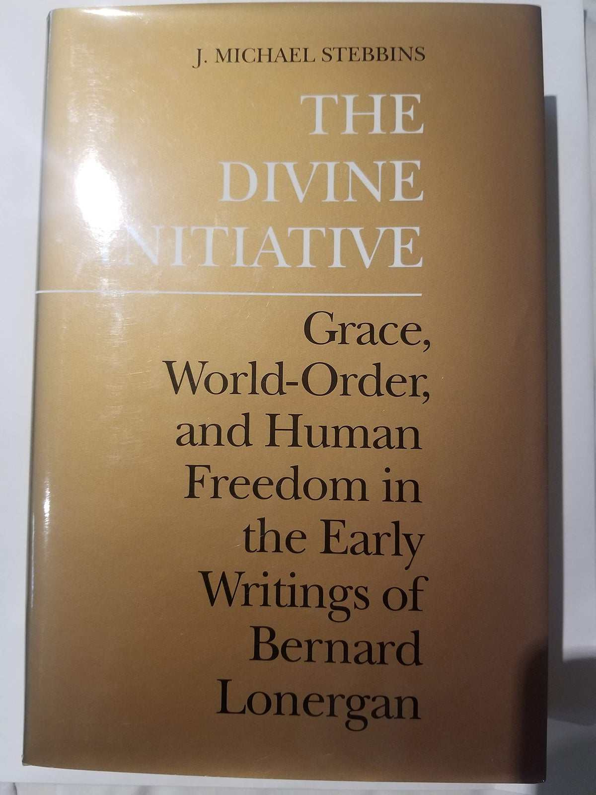 The Divine Initiative : Grace, World-Order, and Human Freedom in the Early Writings of Bernard Lonergan (Lonergan Studies)