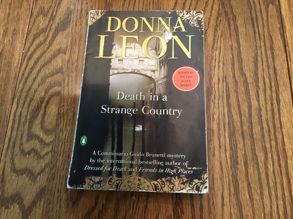 Death in a Strange Country: A Commissario Guido Brunetti Mystery (The Commissario Guido Brunetti Mysteries, 2)