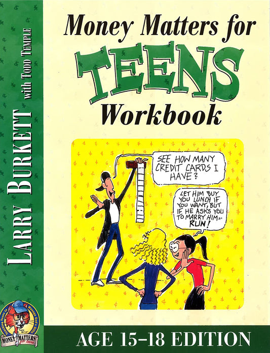 Money Matters Workbook for Teens (ages 15-18) - 4020