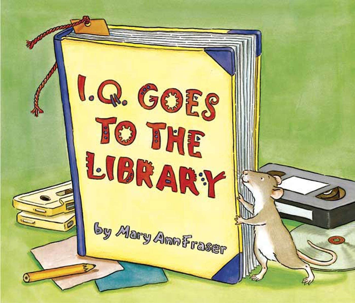 I.Q. Goes to the Library (An I.Q book) - 3538