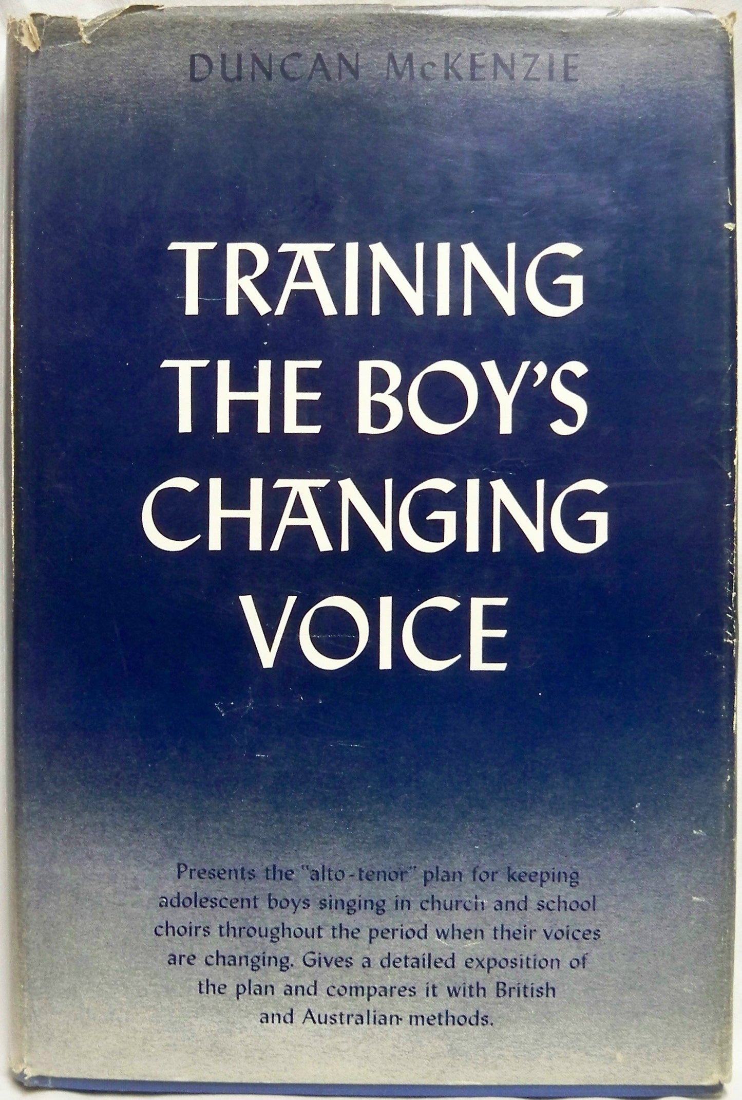 Training the Boy's Changing Voice