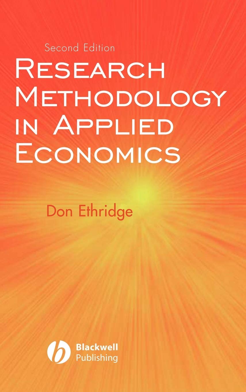 Research Methodology in Applied Economics - 432