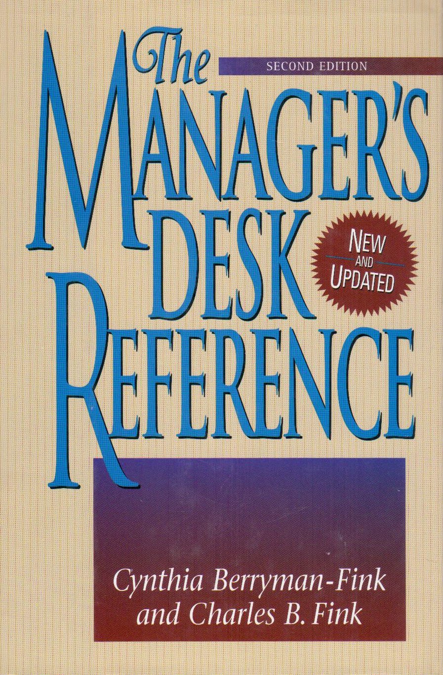 The Manager's Desk Reference