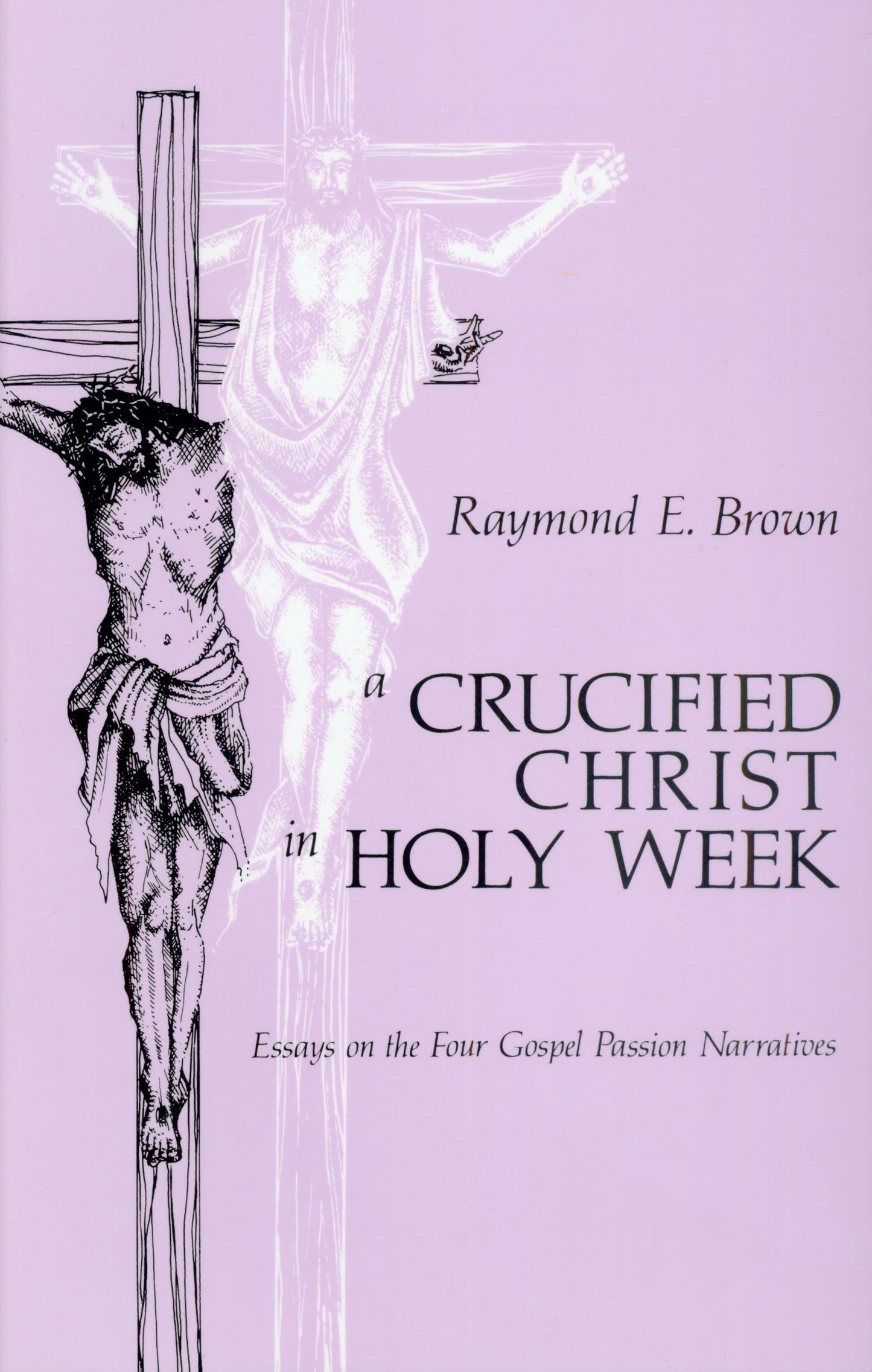 A Crucified Christ in Holy Week: Essays on the Four Gospel Passion Narratives - 8834
