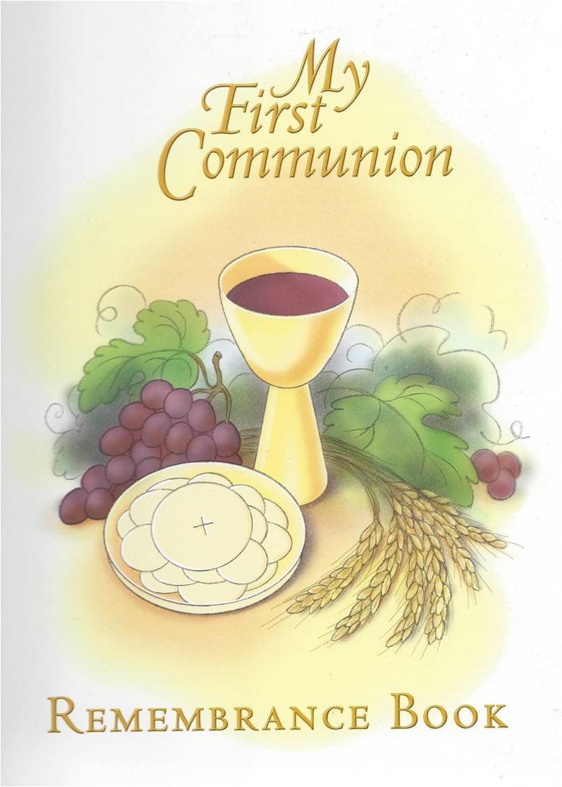 My First Communion Remembrance Book