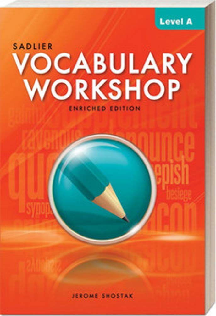 Vocabulary Workshop Level A (Grade 6) Paperback – 2013