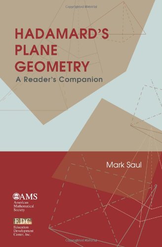 Hadamard's Plane Geometry (Monograph Book)