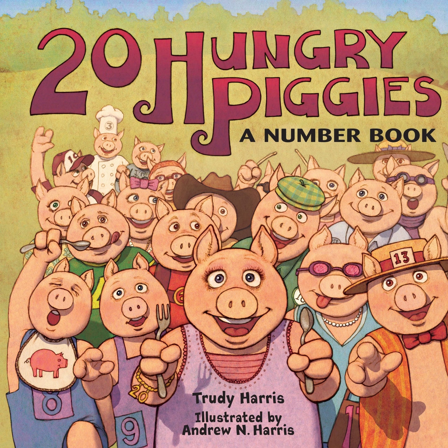 20 Hungry Piggies: A Number Book (Math Is Fun!)
