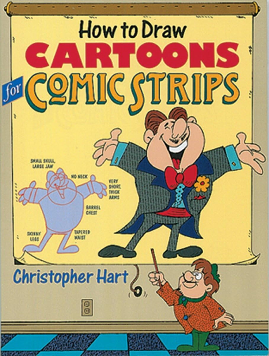How to Draw Cartoons for Comic Strips (Christopher Hart's How To Draw) - 8638