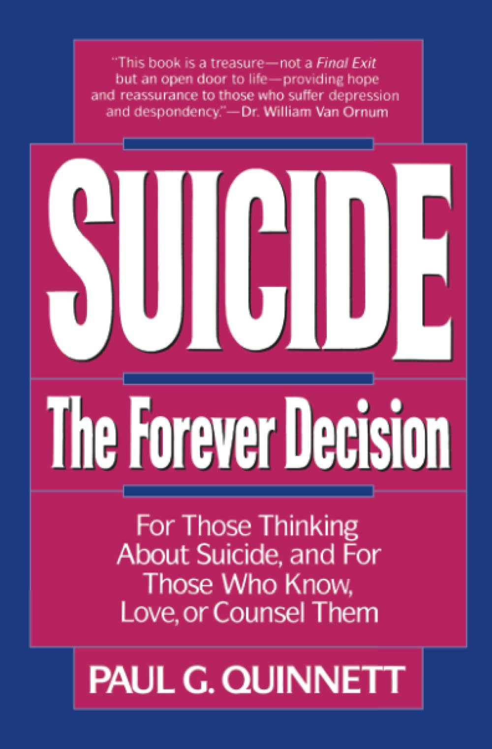 Suicide: The Forever Decision - 3767
