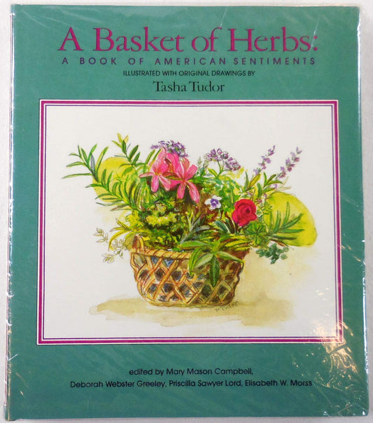 A Basket of Herbs: A Book of American Sentiments - 4042