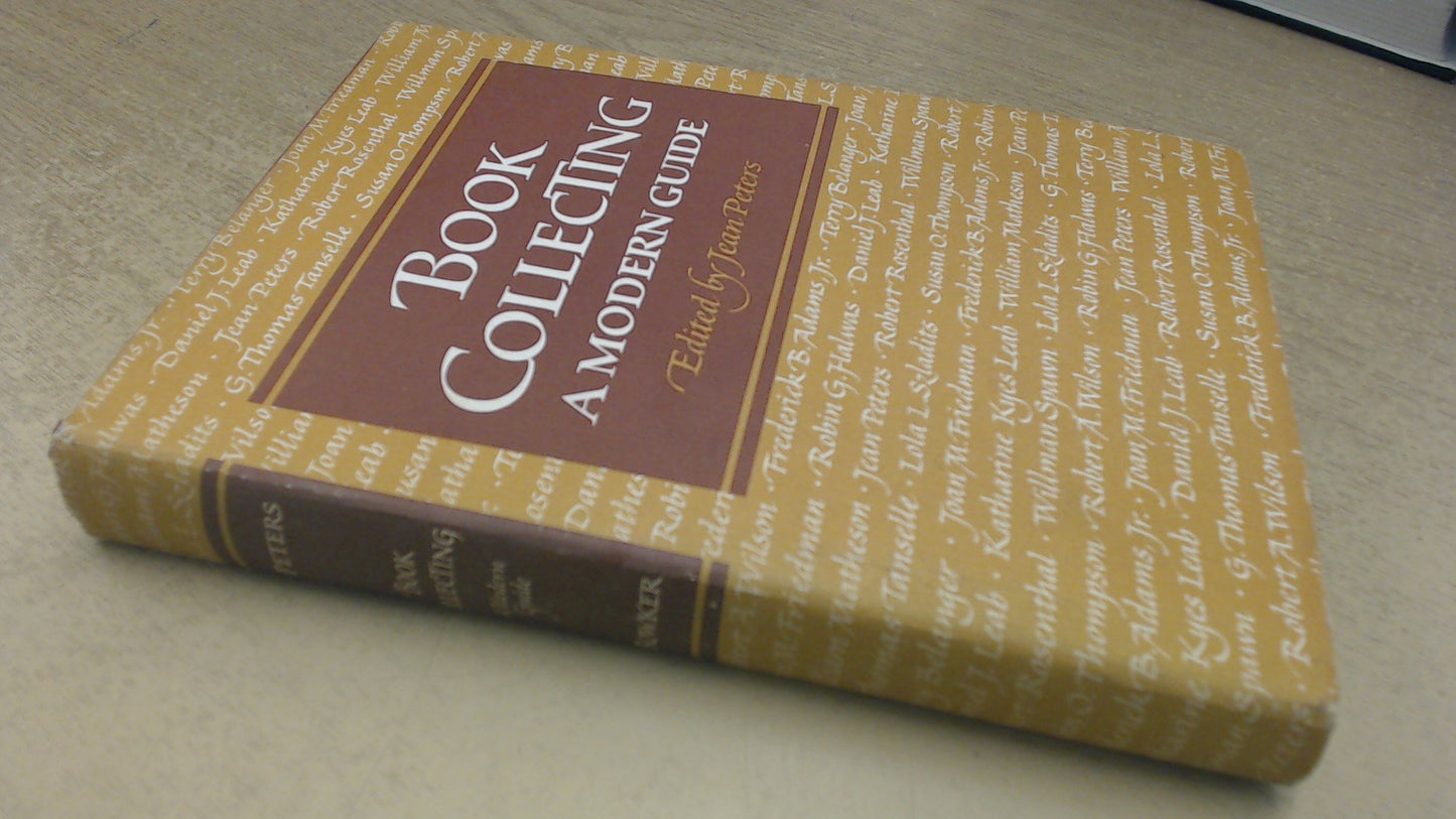 Book Collecting: A Modern Guide