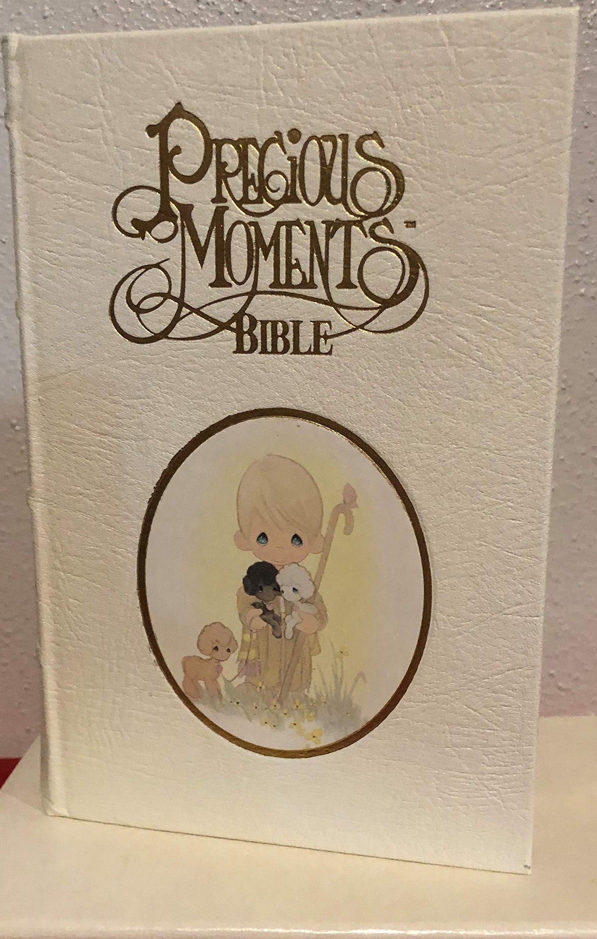 Precious Moments Bible, Child's New King James Version (271v): Violet-Mist Leatherflex