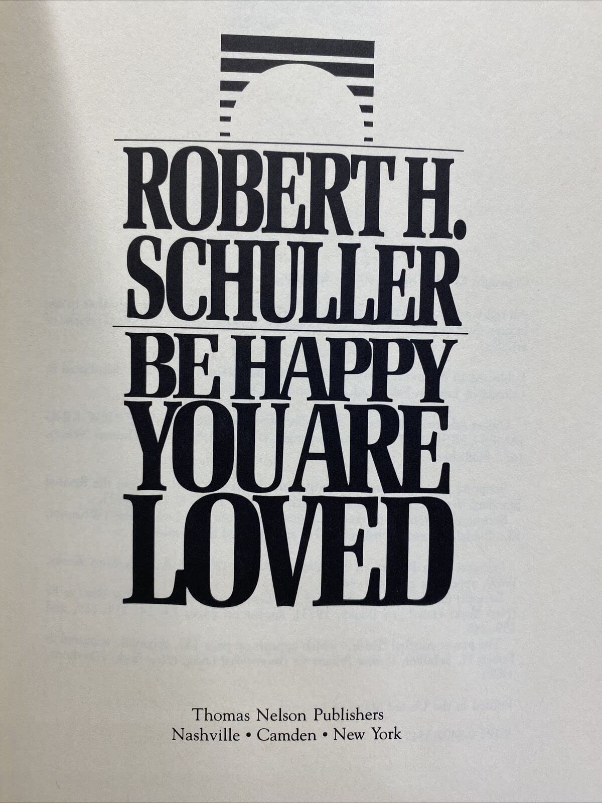 Be Happy-You Are Loved