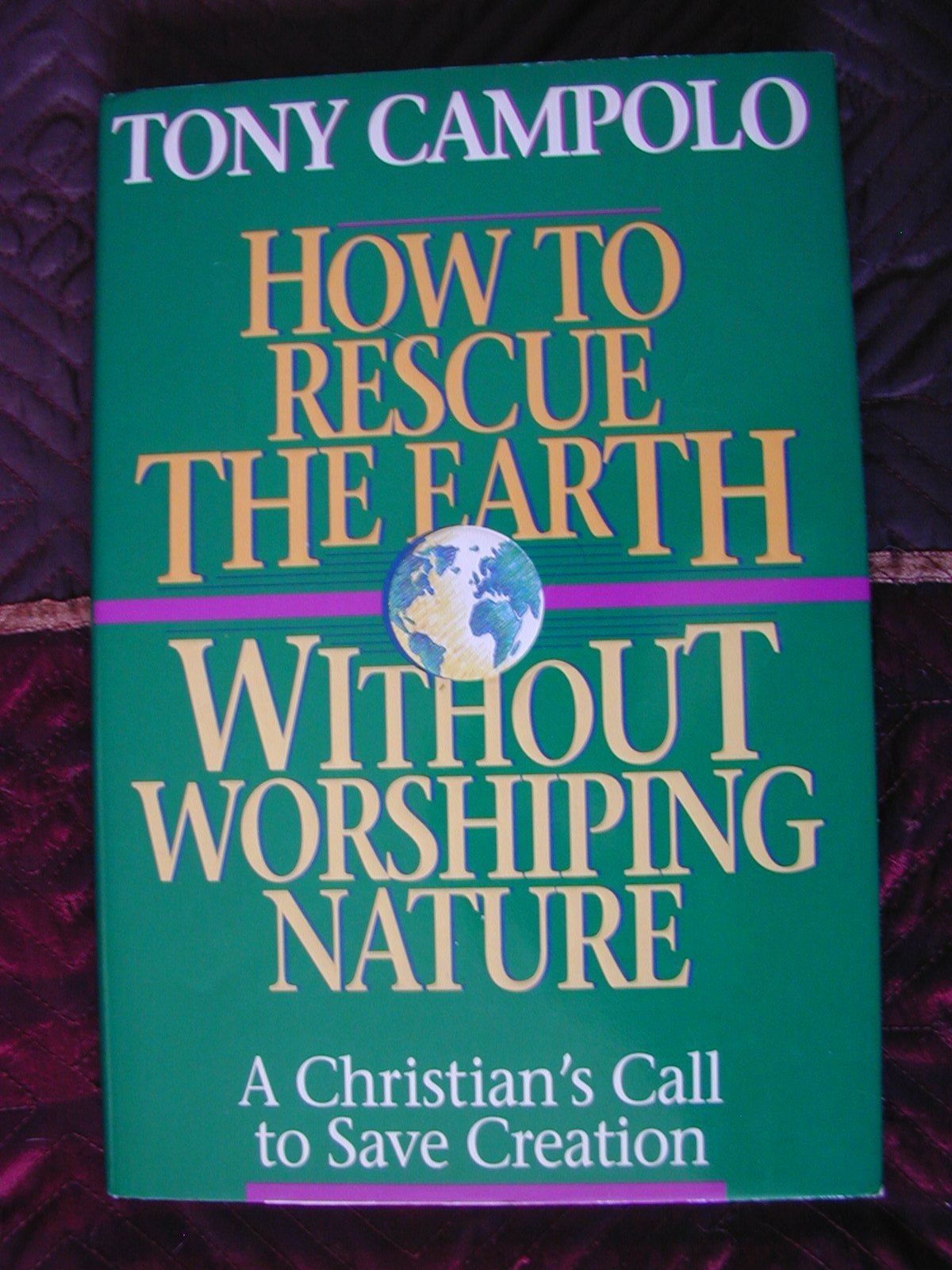How to Rescue the Earth Without Worshipping Nature/a Christian's Call to Save Creation