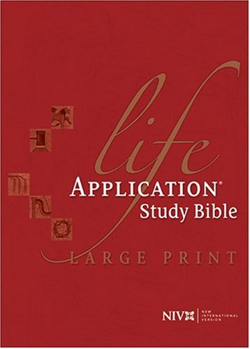 Life Application Study Bible Large Print: NIV