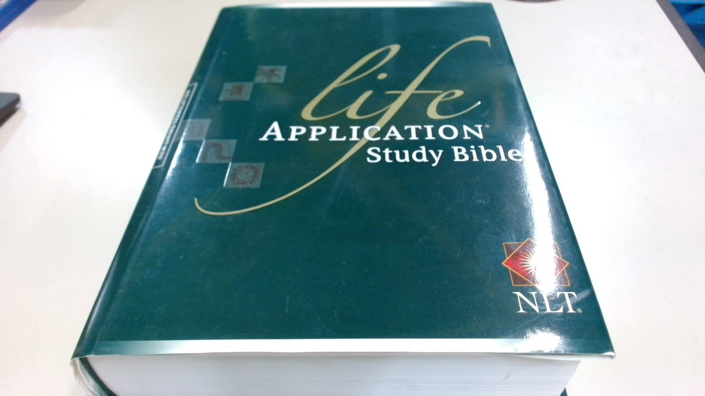 Life Application Study Bible, New Living Translation, Black LeatherLike - 8668