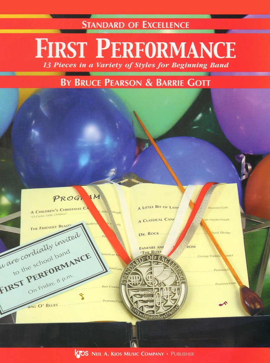 W26TP - First Performance - Standard of Excellence - 1st/2nd Trumpet/Cornet