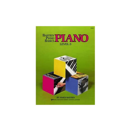 WP203 - Bastien Piano Basics - Piano Level 3 - 6158