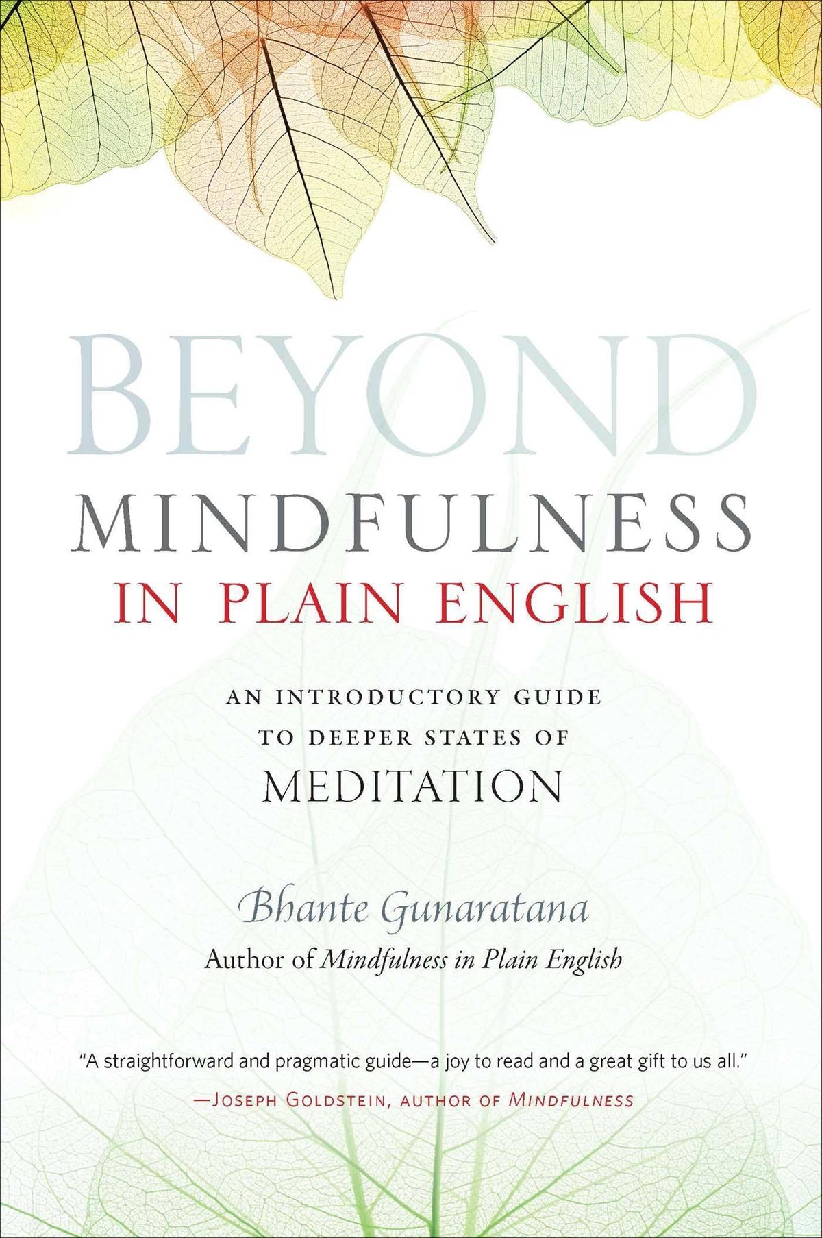 Beyond Mindfulness in Plain English: An Introductory guide to Deeper States of Meditation
