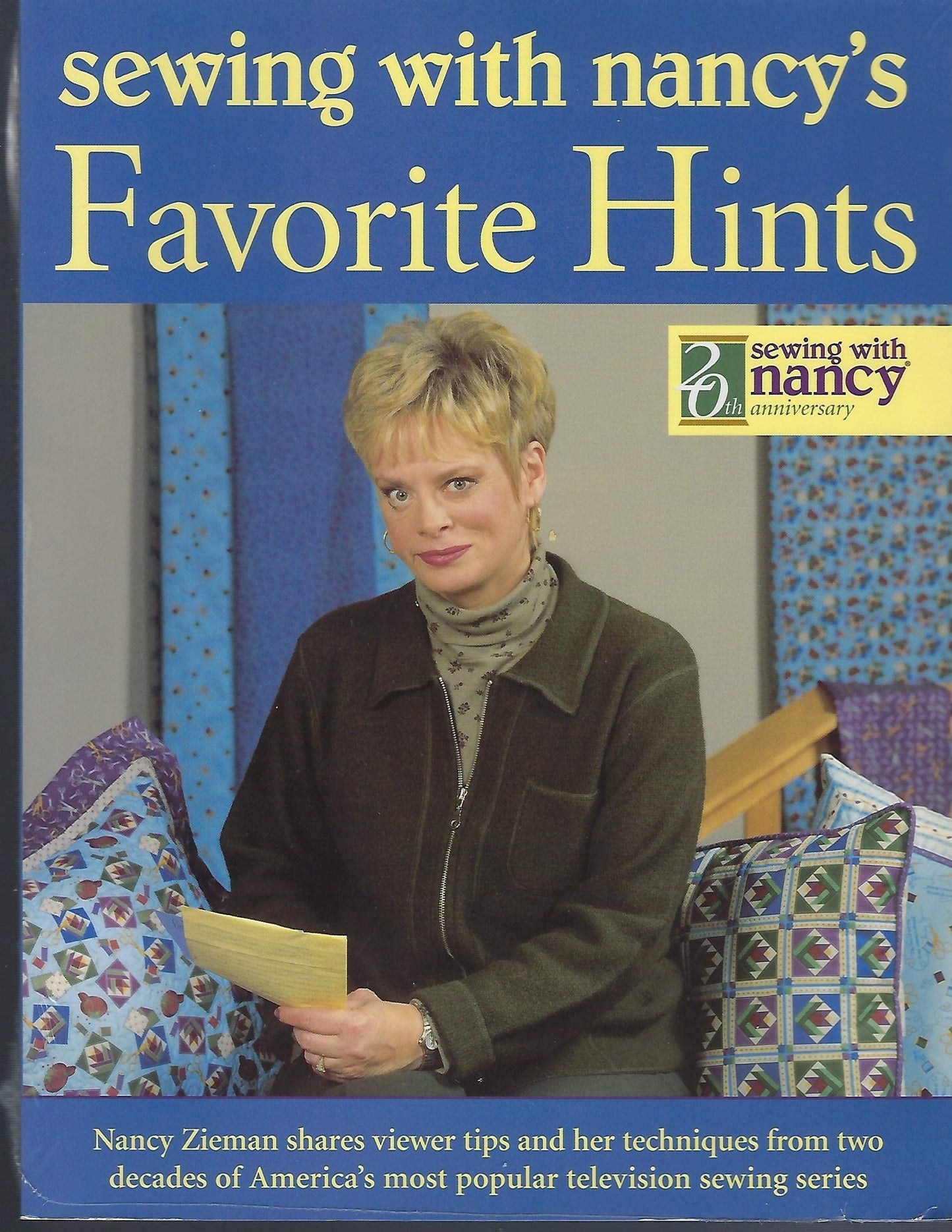 Sewing With Nancy's Favorite Hints: Twenty Years of Great Ideas from America's Most Popular Television Sewing Series - 8337