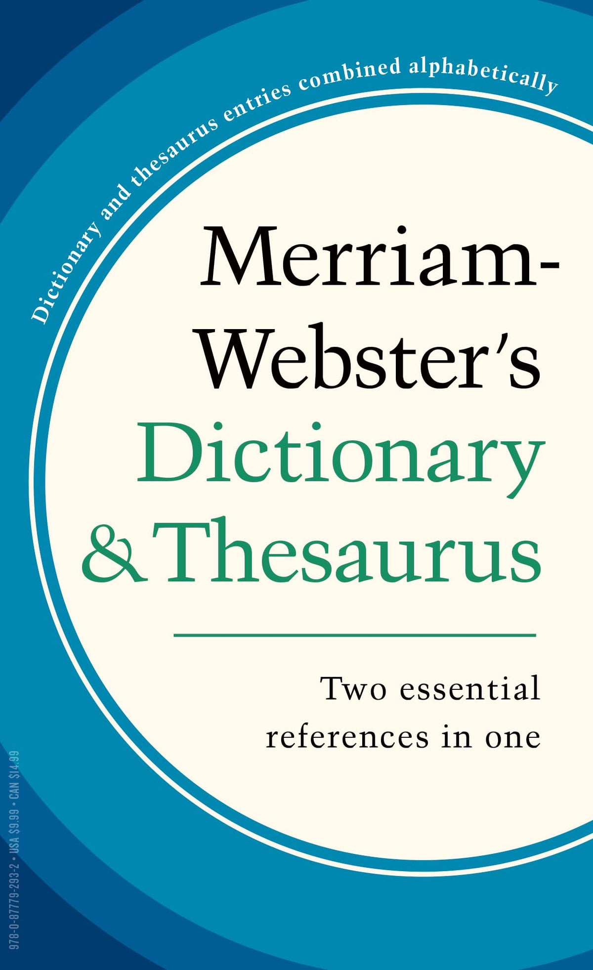 Merriam-Webster's Dictionary and Thesaurus, Newest Edition, Mass-Market Paperback