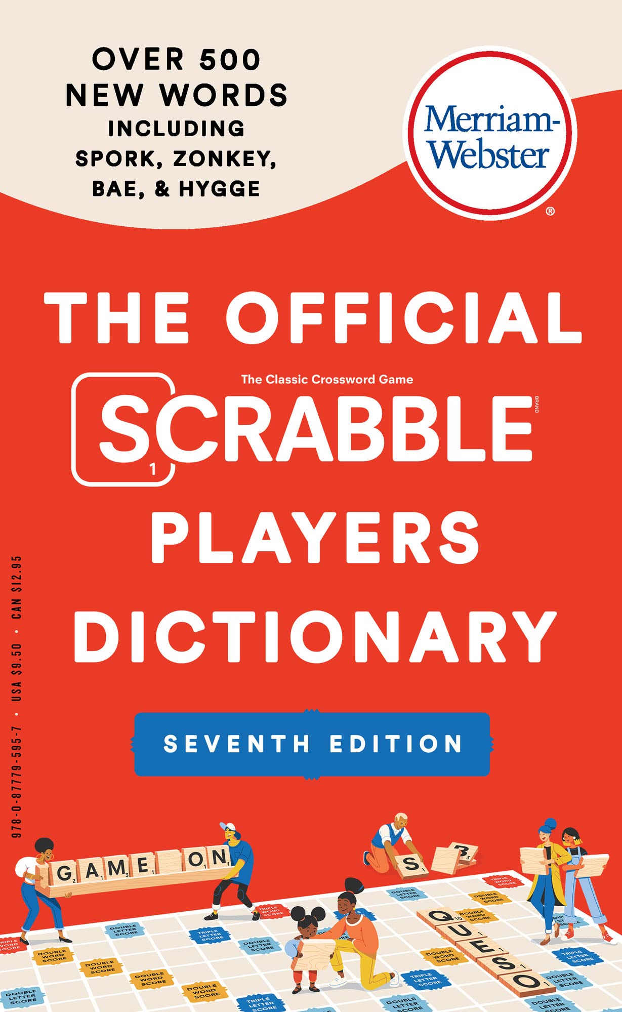 The Official SCRABBLE Players Dictionary, 7th Ed., Newest Edition - Great Gift for SCRABBLE Lovers