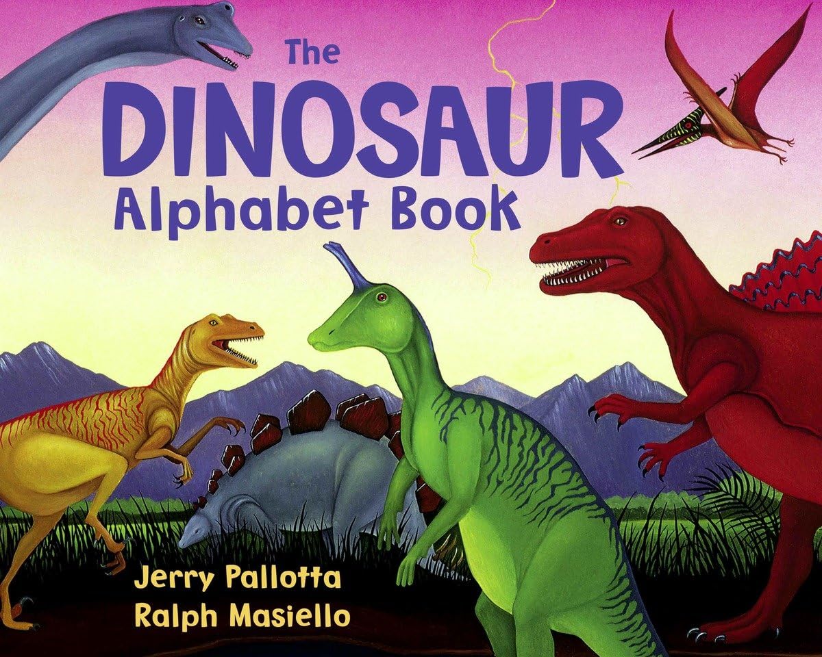 The Dinosaur Alphabet Book (Jerry Pallotta's Alphabet Books) - 6348