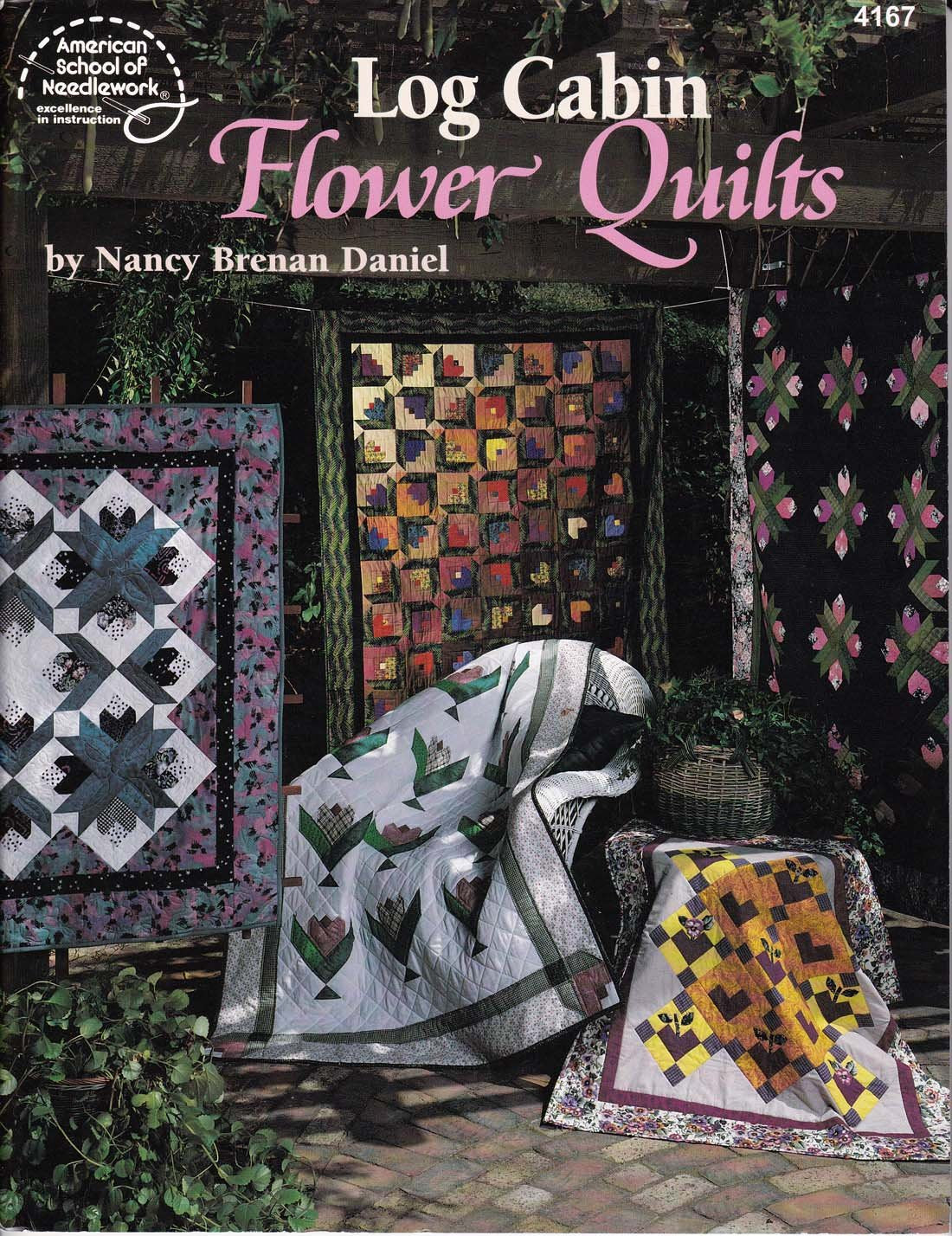 Log Cabin Flower Quilts
