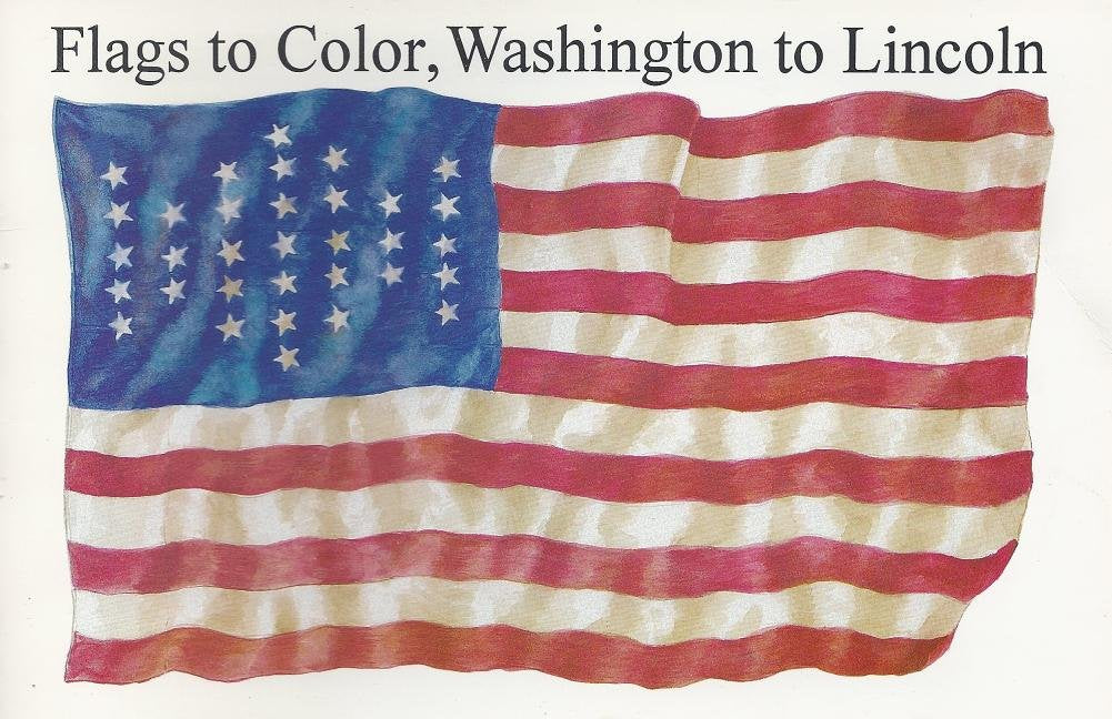 Flags to Color, Washington to Lincoln - 9805