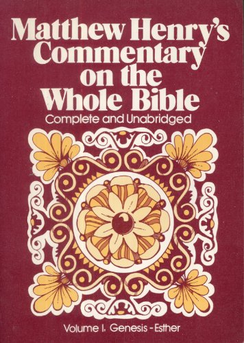 Matthew Henry's Commentary on the Whole Bible, Complete and Unabridged - 6399