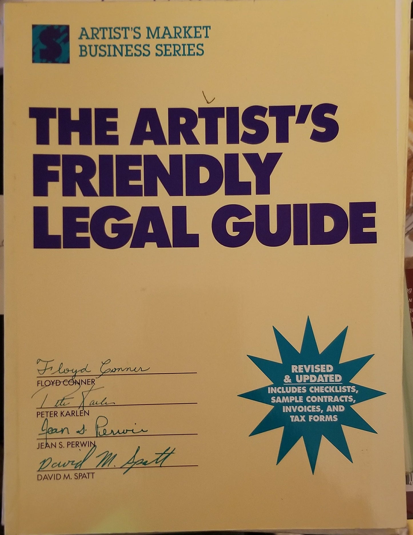 The Artist's Friendly Legal Guide (Artist's Market Business Series)