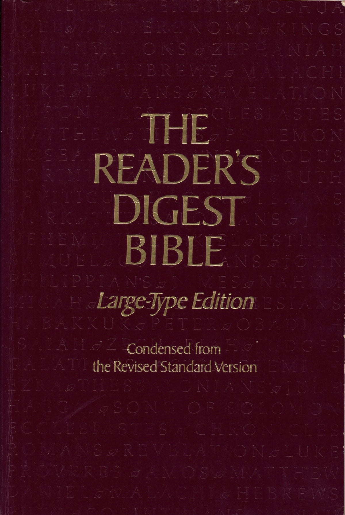 Readers Digest Bible (Psalms to Malachi, Volume II)