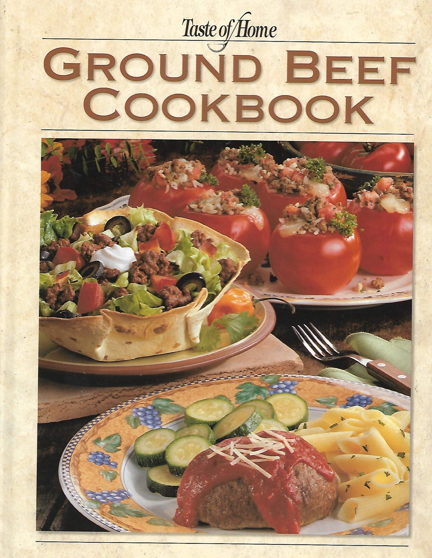 Taste of Home Ground Beef Cookbook - 7168
