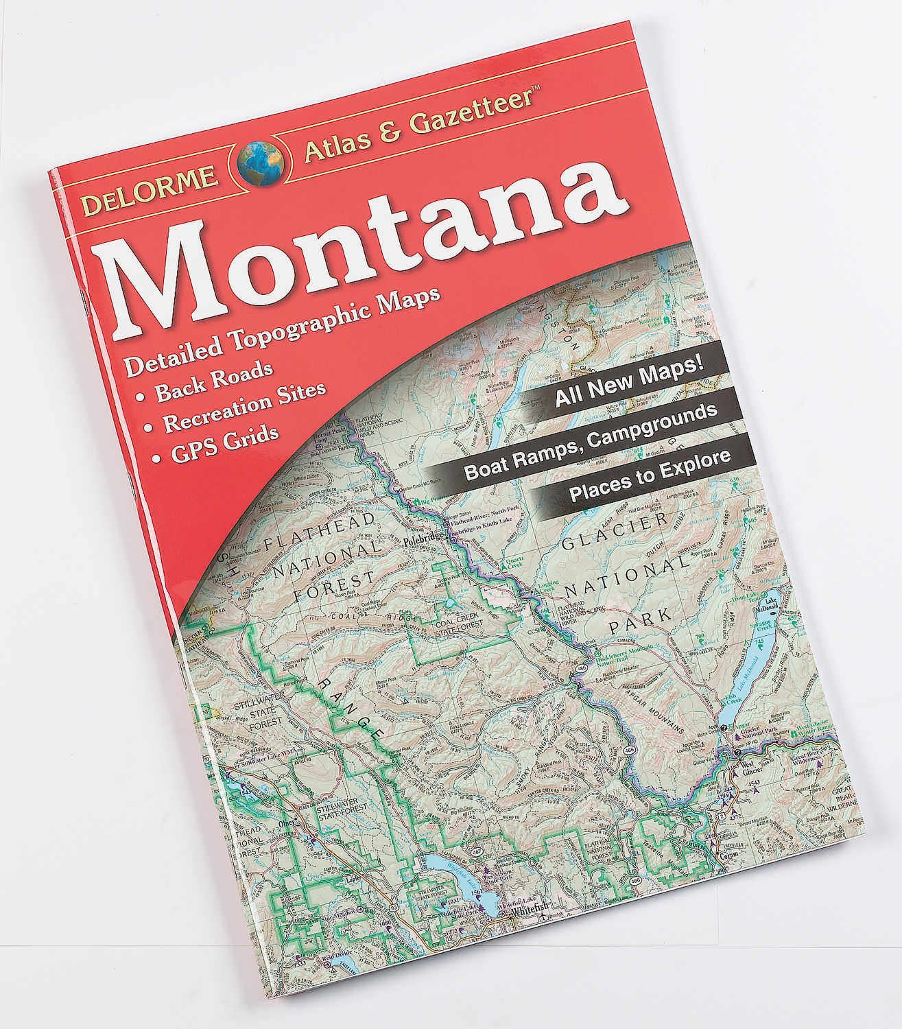 Montana Atlas & Gazetteer (Delorme Atlas & Gazetteer)