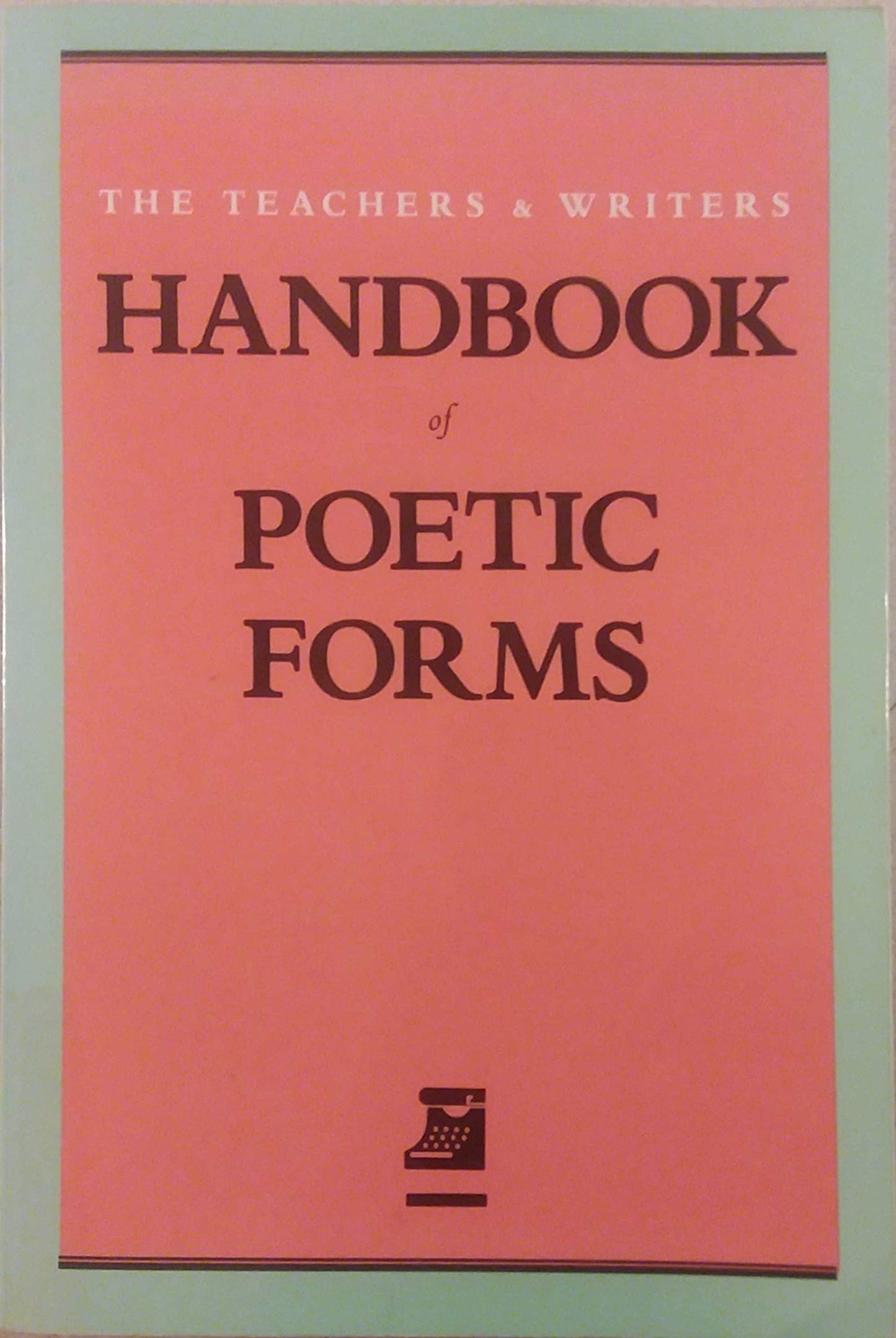 Handbook of Poetic Forms