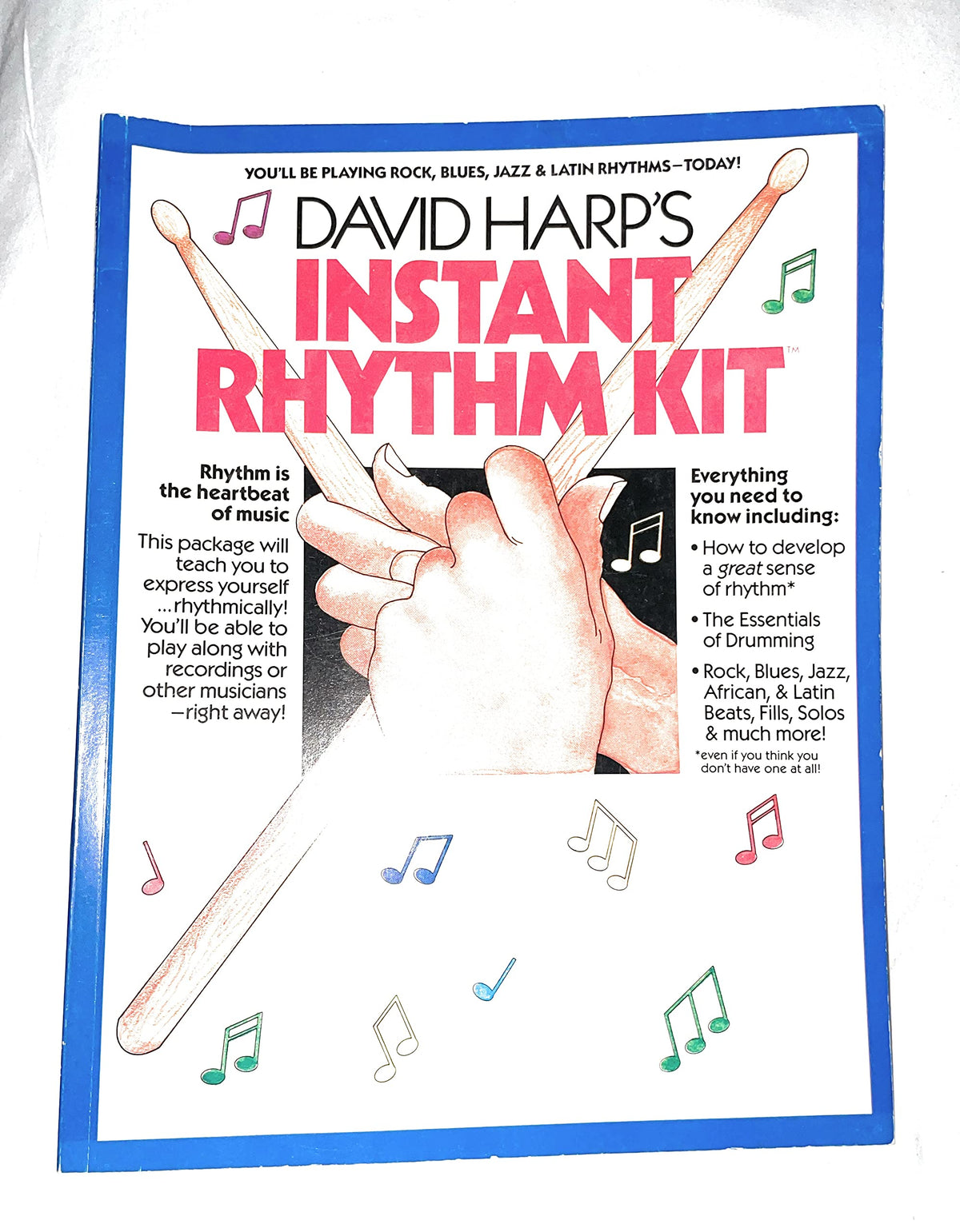 Instant Rhythm Kit: You'll Be Playing Rock, Blues, Jazz and Latin Rhythms Today!