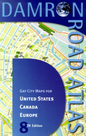 Damron Road Atlas: Gay City Maps for United States, Canada, Europe