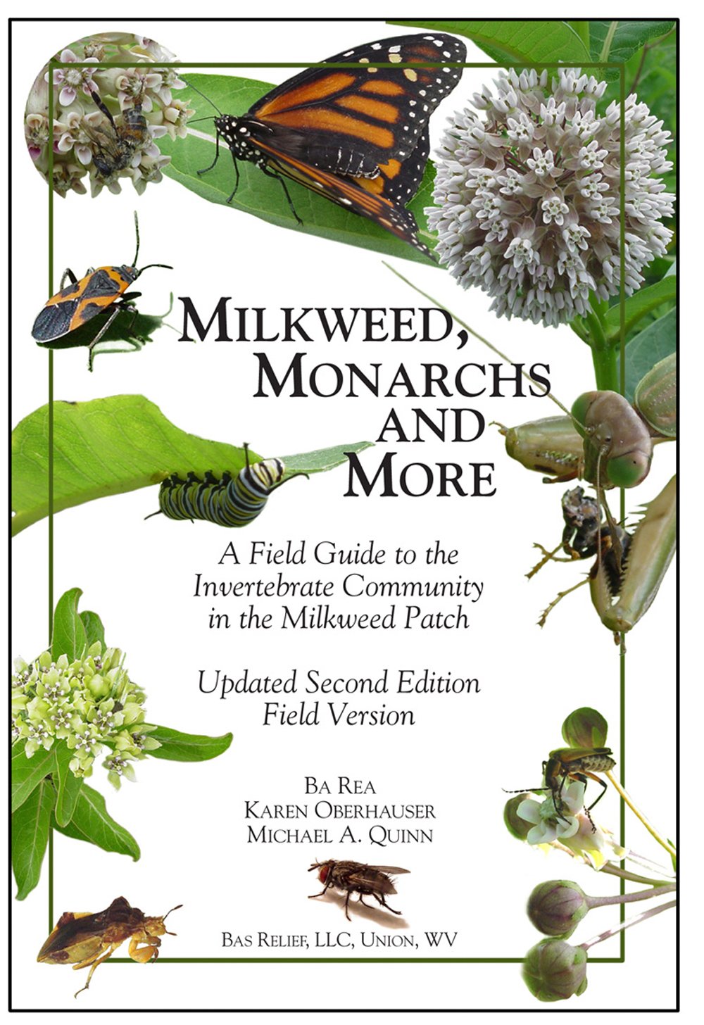 Milkweed, Monarchs and More, A Field Guide to the Invertebrate Community in the Milkweed Patch Updated Second Edition Field Version