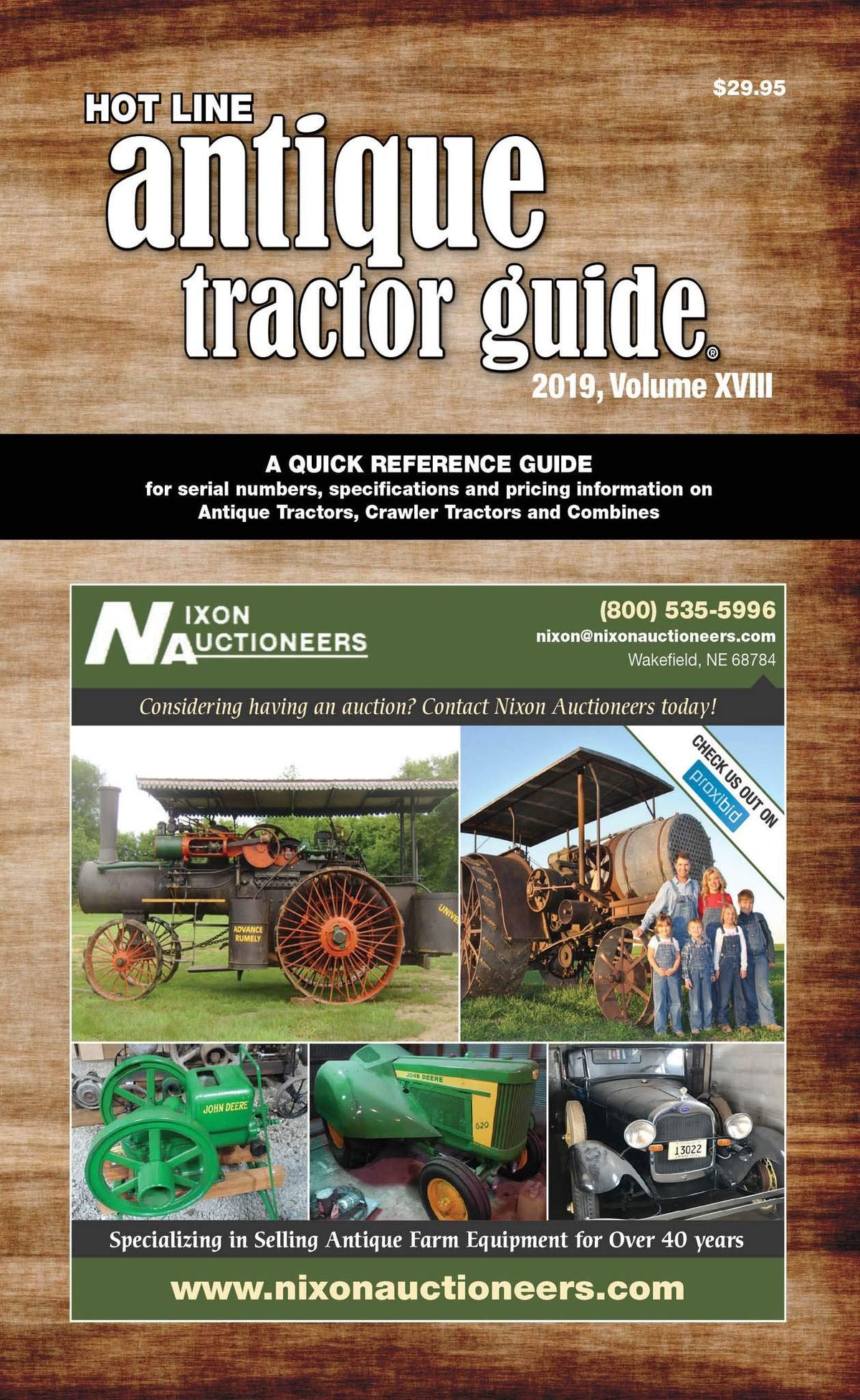 Hot Line Antique Tractor Guide Volume XVIII, 2019