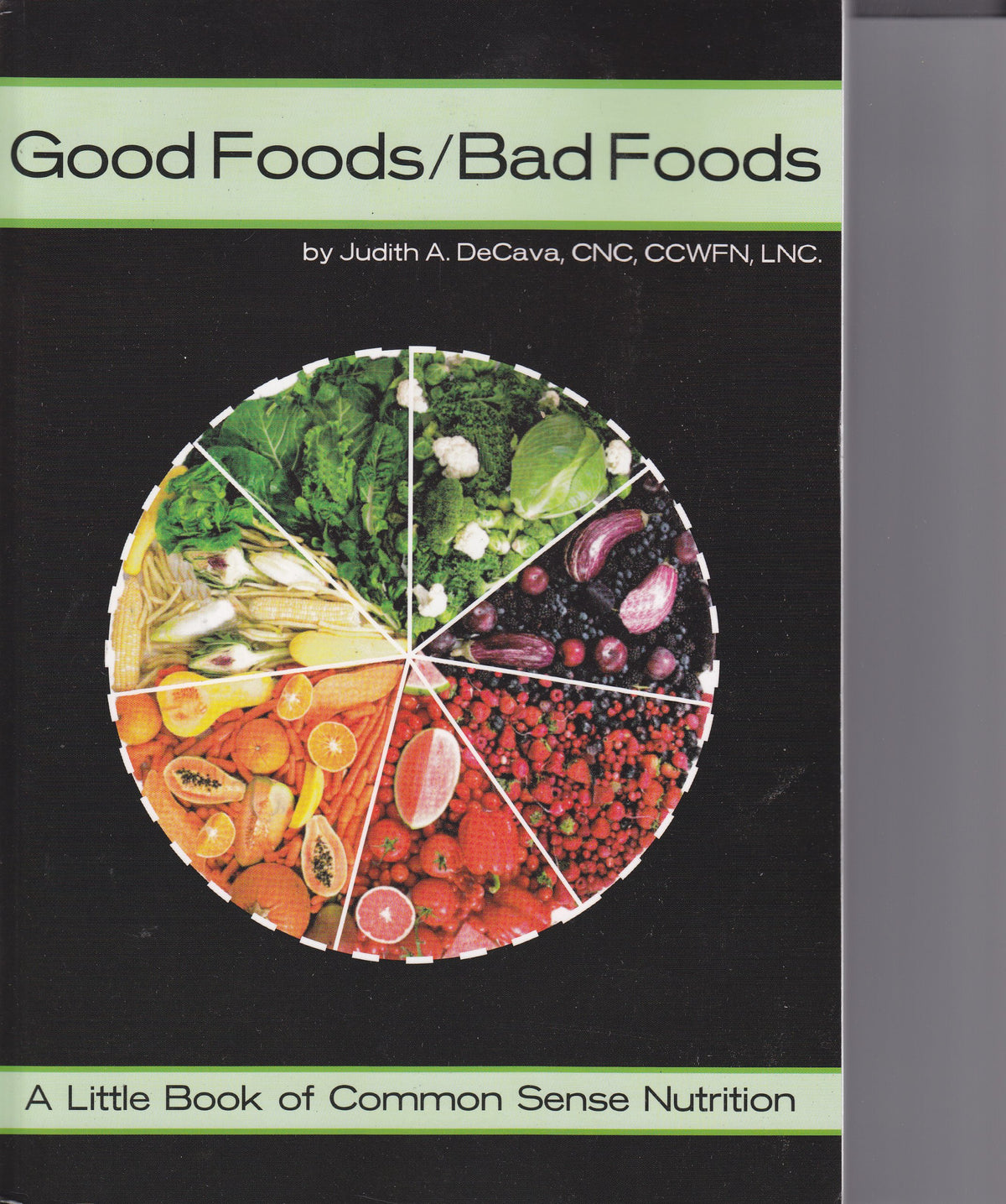 Good Foods/Bad Foods: A Little Book of Common Sense Nutrition