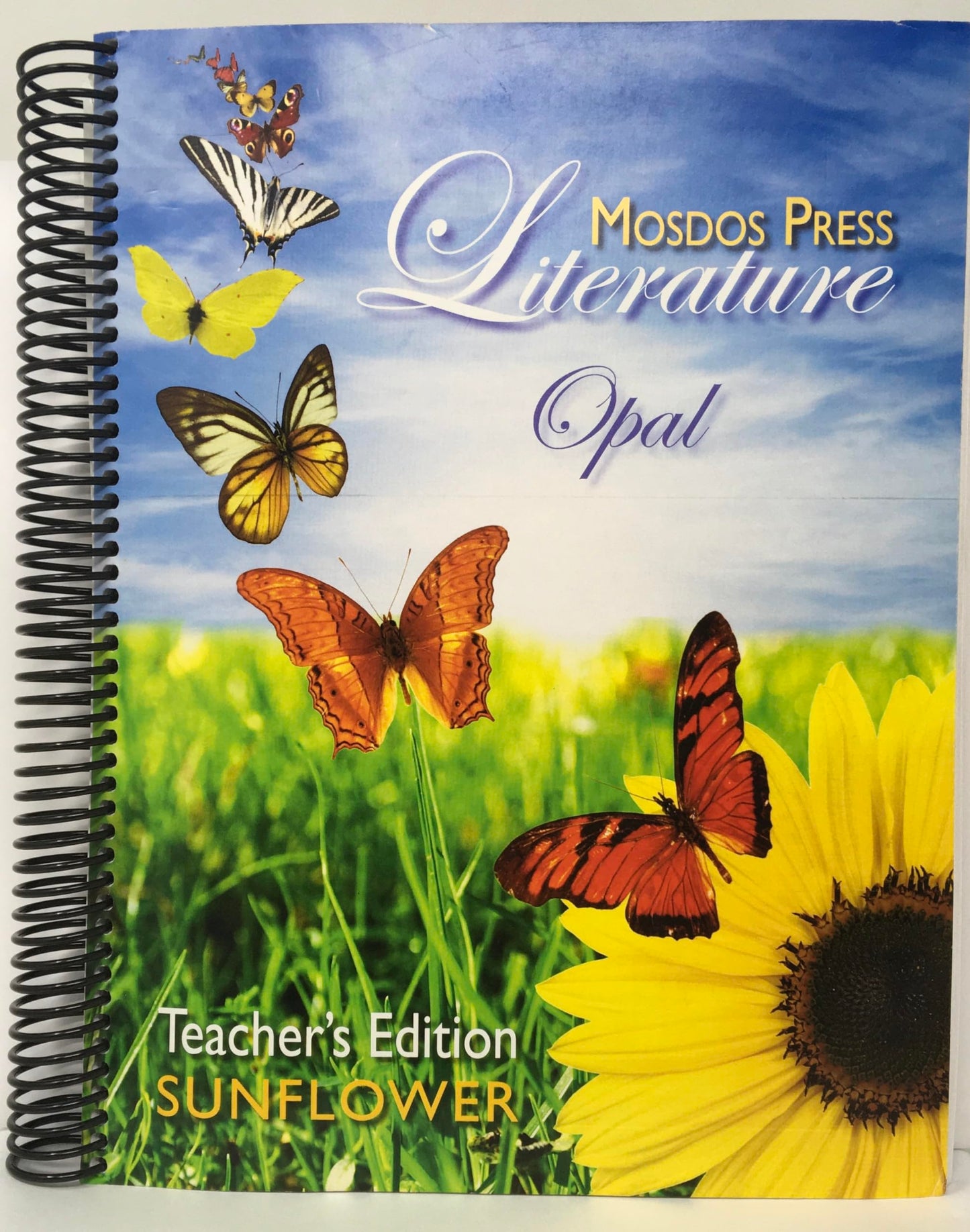 Mosdos Press Literature Opal Teacher's Edition Sunflower