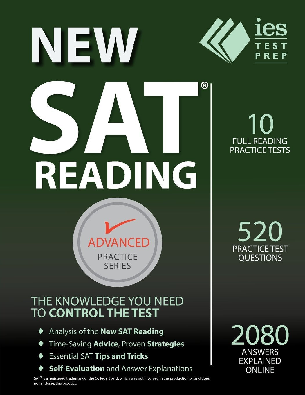 New SAT Reading Practice Book