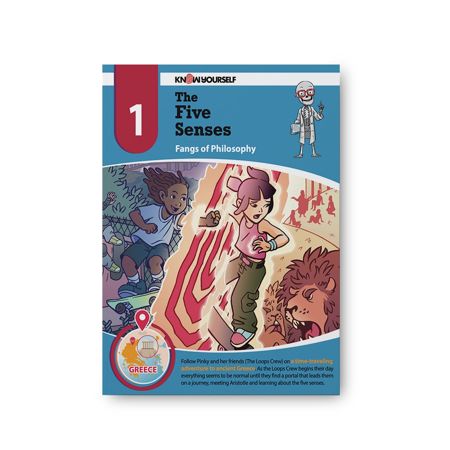 Know Yourself - The Five Senses: Adventure 1, Human Anatomy for Kids, Best Interactive Activity Workbook to Teach How Your Body Works, STEM & STEAM, Ages 8-12 (Systems of the Body)