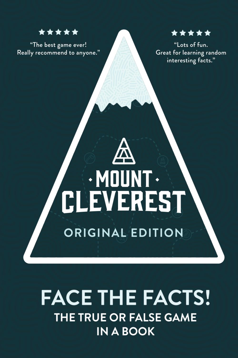 MOUNT CLEVEREST Original Edition: The Official True or False Trivia Game Book - 7081