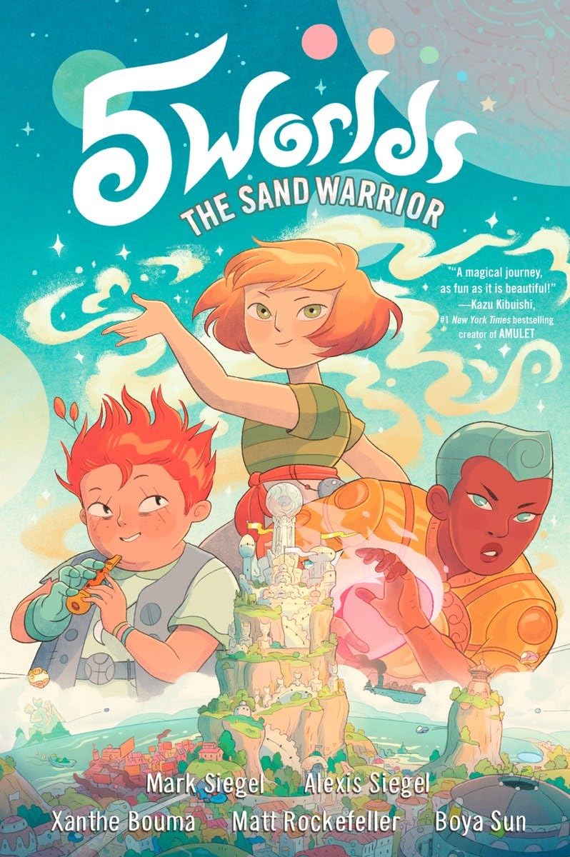 5 Worlds Book 1: The Sand Warrior: (A Graphic Novel) - 8641