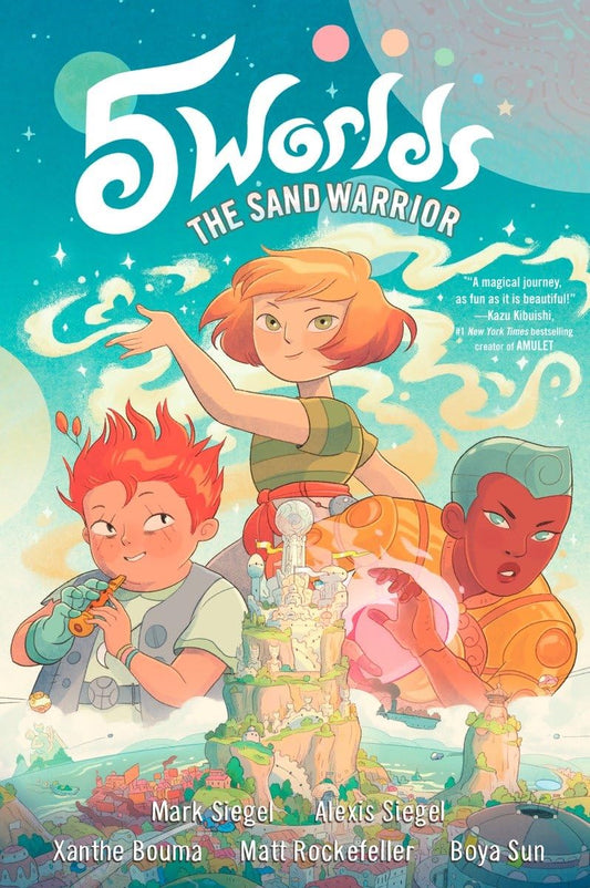 5 Worlds Book 1: The Sand Warrior: (A Graphic Novel) - 8746